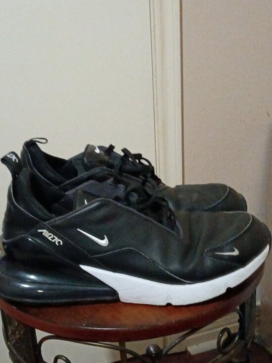Nike Other - Nike Air Max 270 Men's Size 14 US BQ6171-001 Black White Leather Athletic Shoes